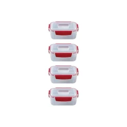 Joseph Joseph  Nest™ Lock 4-Piece 1.1 Litre Rectangular Food Container Set