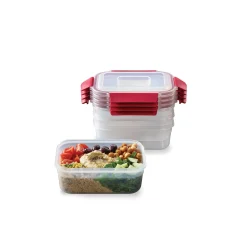 Joseph Joseph  Nest™ Lock 4-Piece 1.1 Litre Rectangular Food Container Set