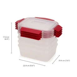 Joseph Joseph  Nest™ Lock 4-Piece 1.1 Litre Rectangular Food Container Set