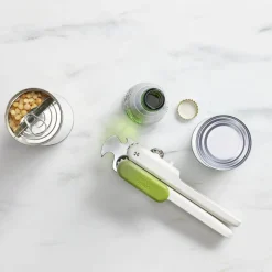 Joseph Joseph Pivot 3-In-1 Can Opener - Green/White