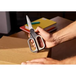 Joseph Joseph PlusCut Scissors with Integrated Box Cutter - Grey