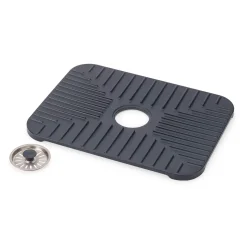 Joseph Joseph SinkShield™ Grey Sink Protector With Plug - Large
