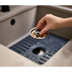 Joseph Joseph SinkShield™ Grey Sink Protector With Plug - Large