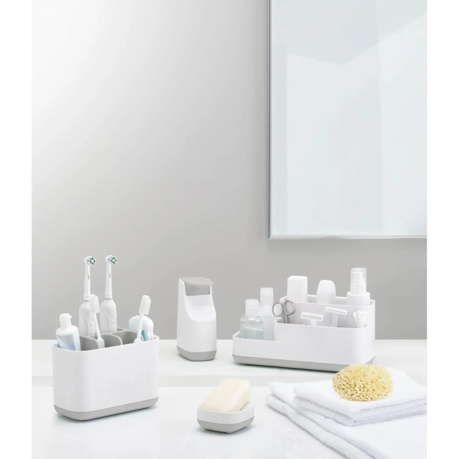 Joseph Joseph Slim Compact Soap Pump - Grey