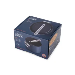Joseph Joseph Space 23cm Non-Stick Folding Handle Saucepan & Lid - Midnight Blue