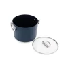 Joseph Joseph Space 25cm Non-Stick Folding Handle Stock Pot & Lid - Midnight Blue
