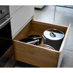 Joseph Joseph Space 25cm Non-Stick Folding Handle Stock Pot & Lid - Midnight Blue