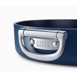 Joseph Joseph Space 28cm Non-Stick Folding Handle Frying Pan - Midnight Blue