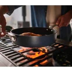 Joseph Joseph Space 28cm Non-Stick Folding Handle Frying Pan - Midnight Blue