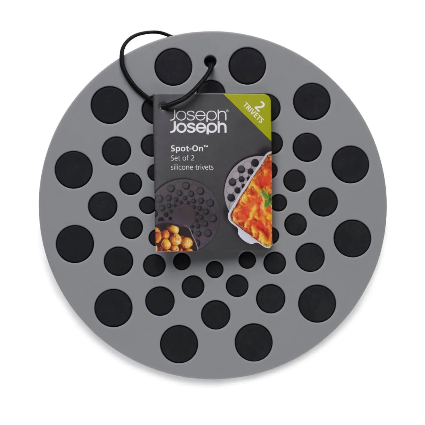 Joseph Joseph Spot-On Silicone Trivets - Set of 2