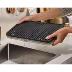 Joseph Joseph Tier Expandable Draining Mat - Grey