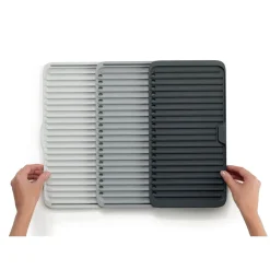 Joseph Joseph Tier Expandable Draining Mat - Grey