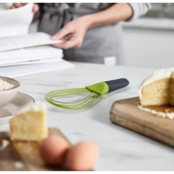 Joseph Joseph Twist Whisk - Grey / Green