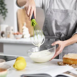 Joseph Joseph Twist Whisk - Grey / Green