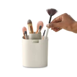 Joseph Joseph Viva Make-Up Brush Pot - Shell