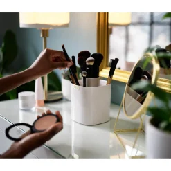 Joseph Joseph Viva Make-Up Brush Pot - Shell