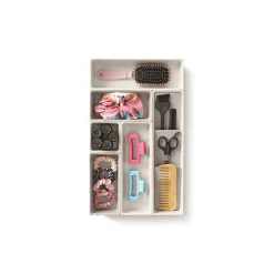 Joseph Joseph Viva 7-Piece Make-Up Drawer Organiser Set - Shell