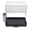 Joseph Joseph Y-Rack 2 Tier Dish Rack - Grey