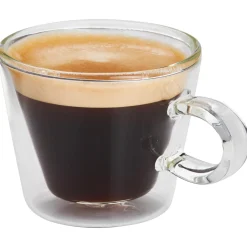 Judge Duo Double Walled 2-Piece Flare Espresso Glass Set - 75ml