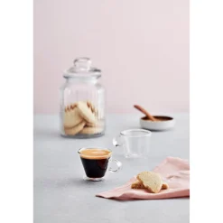 Judge Duo Double Walled 2-Piece Flare Espresso Glass Set - 75ml