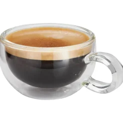 Judge Duo Double Walled 2-Piece Form Espresso Glass Set - 75ml