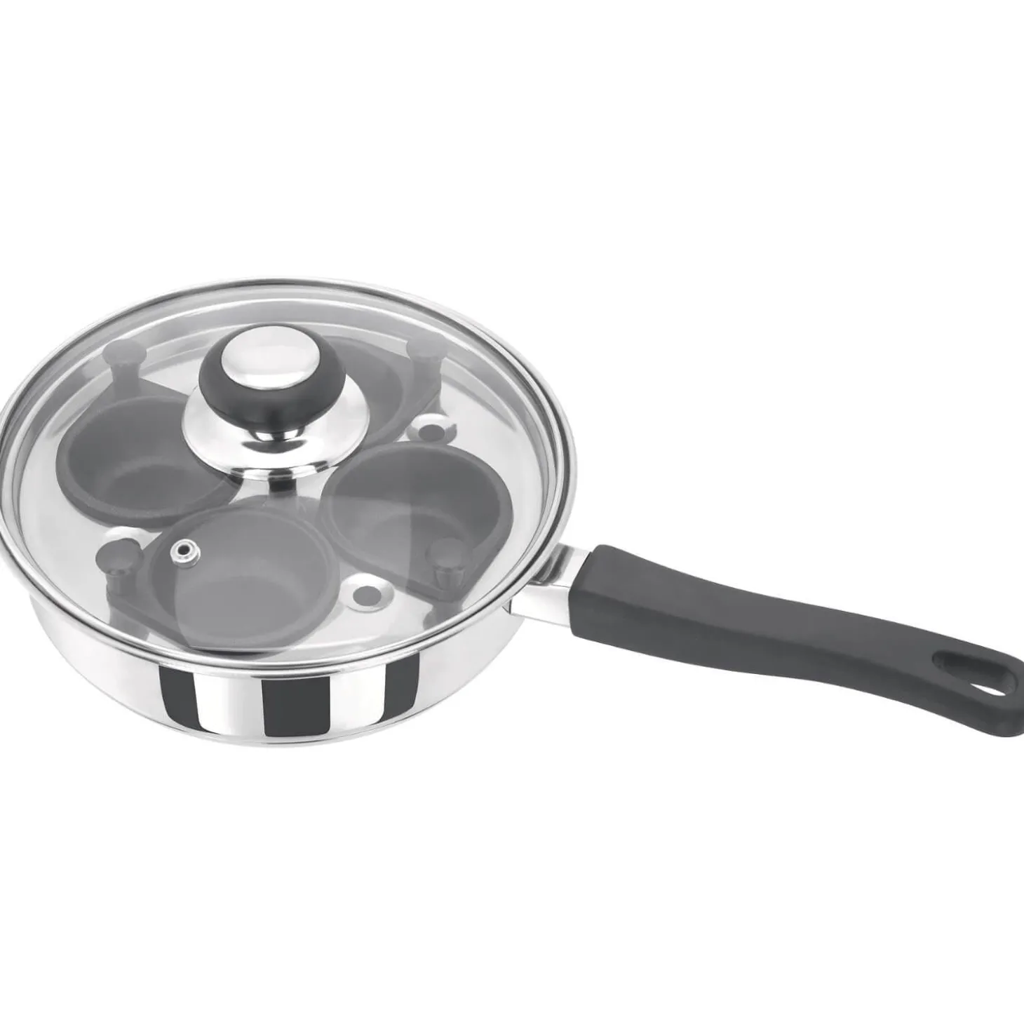 Judge Essentials Stainless Steel Egg Poacher - 4 Hole