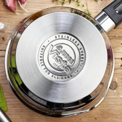 Judge Vista 18cm Stainless Steel Draining Saucepan