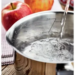 Judge Vista 5-Piece Stainless Steel Draining Saucepan Set