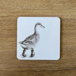 Katherine Sheard Coaster - Runaway Duck