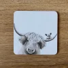 Katherine Sheard Coaster - Bessie Moo & Mouse
