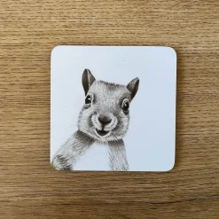 Katherine Sheard Coaster - Skittles Squirrel