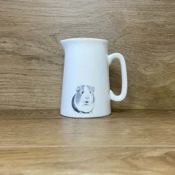 Katherine Sheard Fine China 1/2 Pint Jug - Ginny Guinea Pig