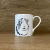 Katherine Sheard Fine China 380ml Mug - Ginny Guinea Pig
