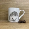 Katherine Sheard Fine China Espresso Mug - Henry Hedgehog