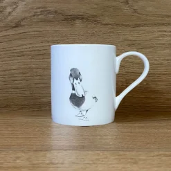 Katherine Sheard Fine China 380ml Mug - Duke Duck