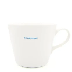 Keith Brymer Jones Word Range Bucket Mug - Knobhead