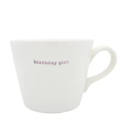 Keith Brymer Jones Word Range Bucket Mug - Birthday Girl