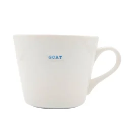 Keith Brymer Jones Word Range Bucket Mug - GOAT
