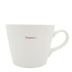 Keith Brymer Jones Word Range Bucket Mug - Tosser