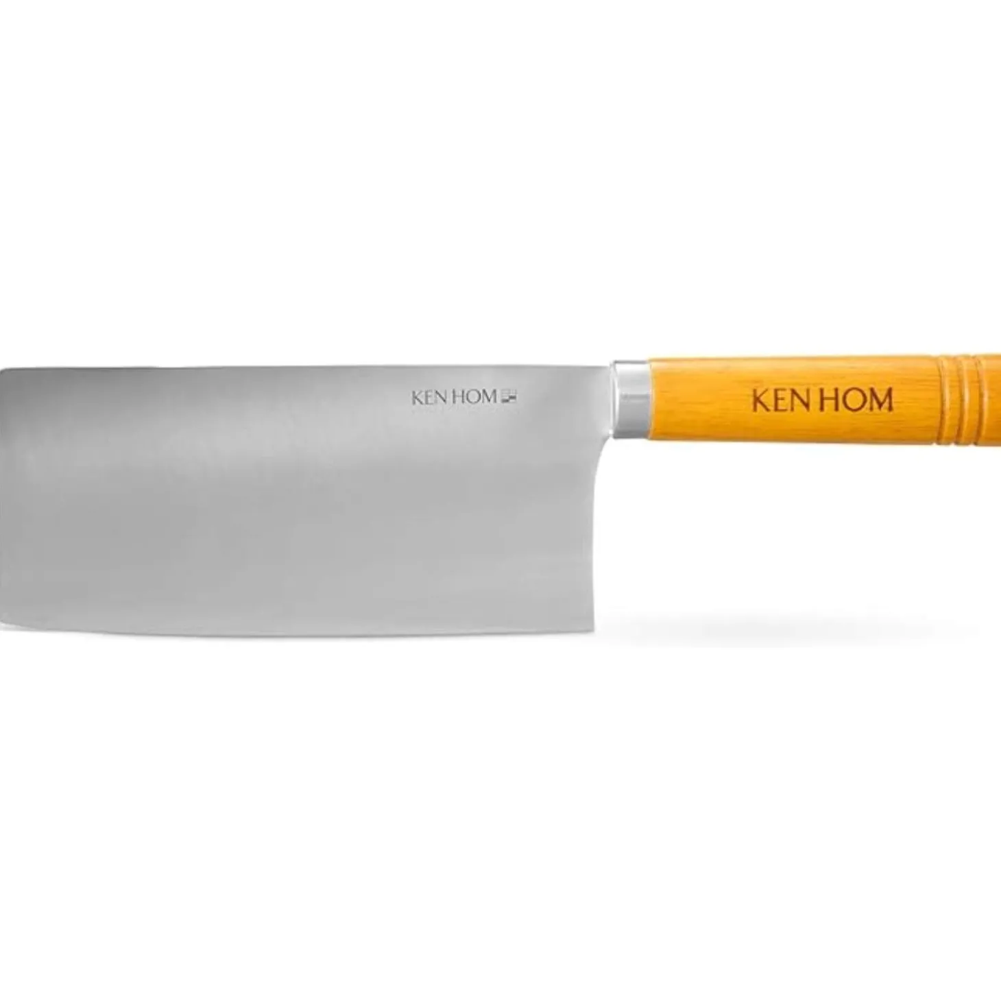 Ken Hom 18cm Stainless Steel Cleaver with Wooden Handle