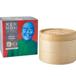 Ken Hom Excellence 2-Tier 20cm Bamboo Steamer
