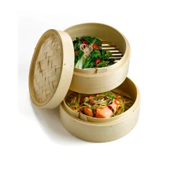 Ken Hom Excellence 2-Tier 20cm Bamboo Steamer