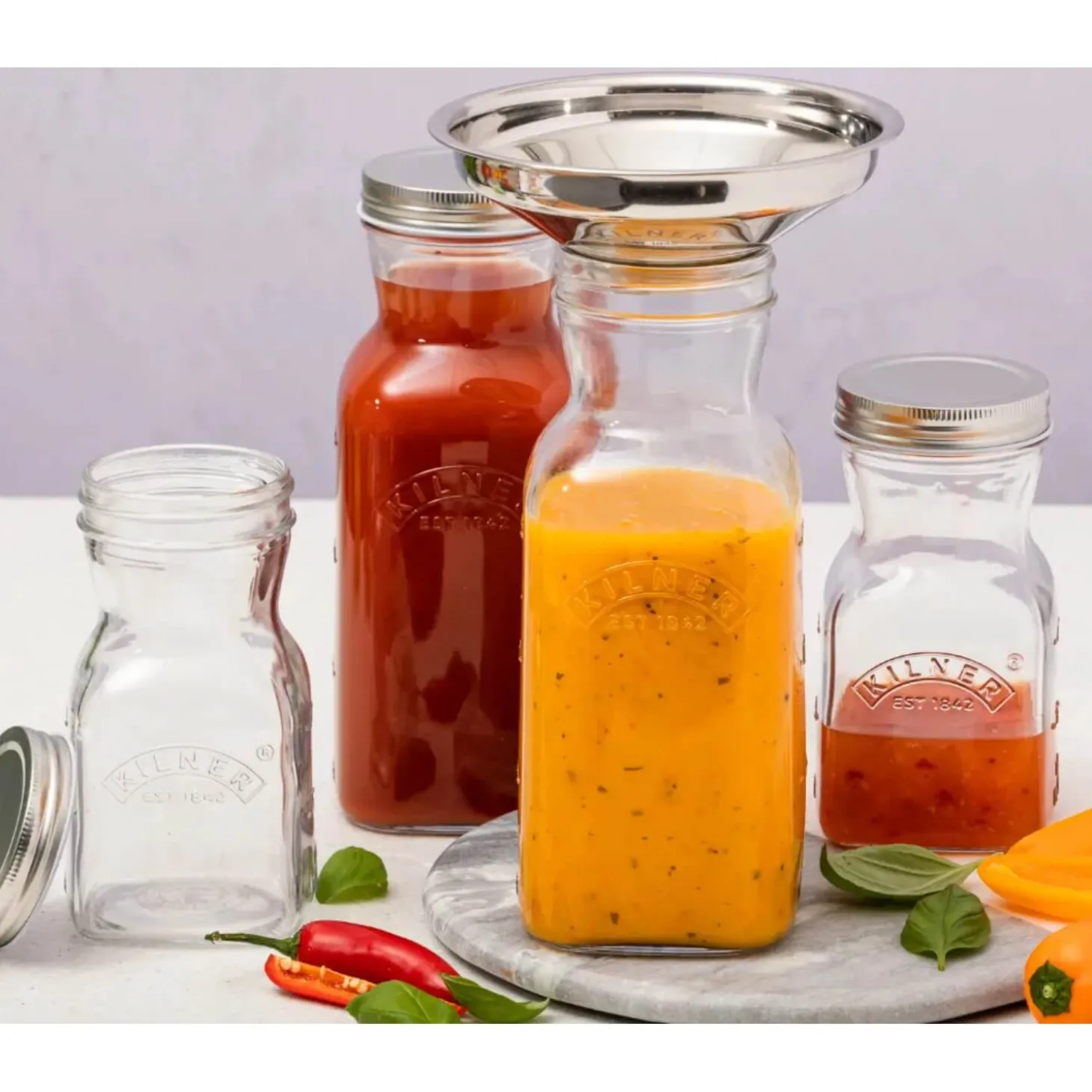 Kilner 1 Litre Juice & Sauce Bottle