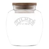 Kilner 2 Litre Universal Glass Jar with Acacia Lid