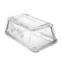 Kilner Glass Butter Dish - Clear