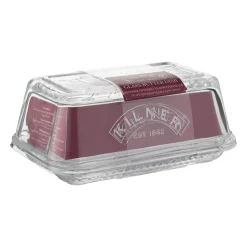 Kilner Glass Butter Dish - Clear