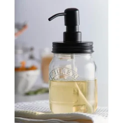 Kilner Glass Liquid Soap & Lotion Dispenser