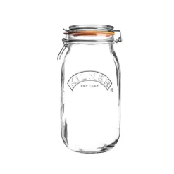 Kilner Glass Round Clip Top Storage Jar - 2 Litre