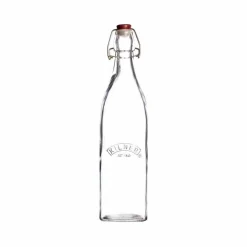 Kilner Glass Square Clip Top Bottle - 550ml