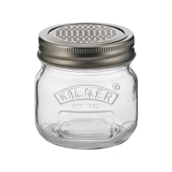 Kilner Glass Storage Jar with Grater Lid - 250ml